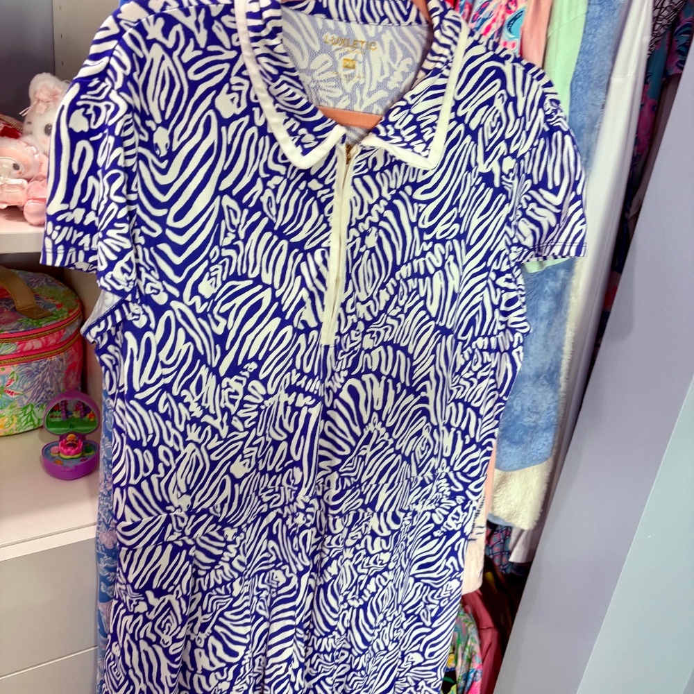 🦋🦓Lilly Pulitzer Luxletic active dress sz XL🦓💙